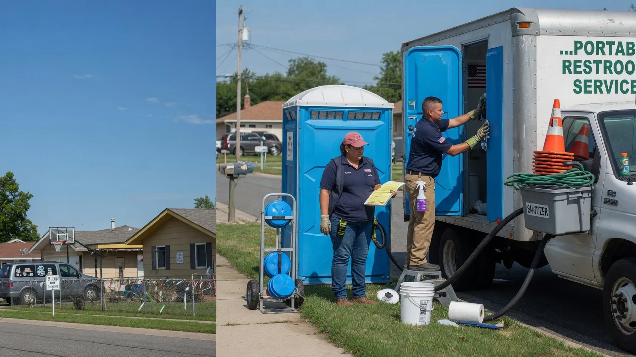 Portable Toilet Rental in Paradise, KS near me